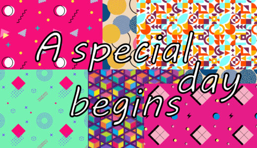 11月5日スタート！『A special day begins』